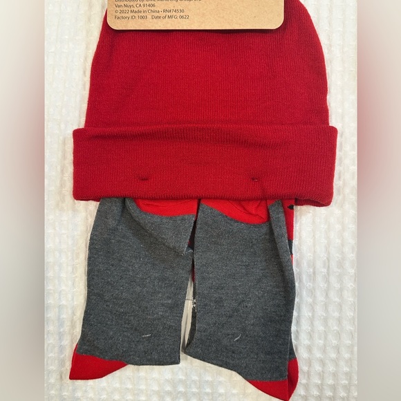 NWT Legale Ugly Christmas Party Collection Men’s Ugly Christmas Hat & Socks Set! - Picture 5 of 8